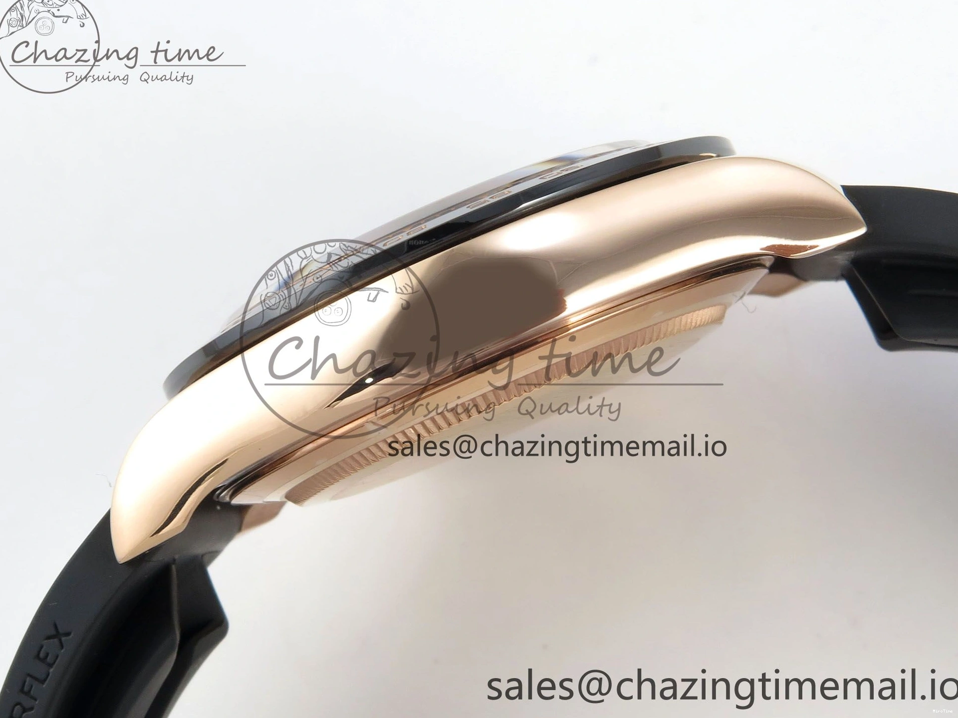 MiroTime 1228 UrbanChic Daytona 116515 QF 1:1 Best Edition RG Black Dial on Oysterflex Strap SH4130 V11（Gain Weight） 158